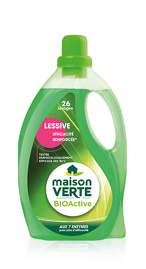 MAISON VERTE Lessive liquide fraîcheur d'été pour peaux sensibles 30  lavages 1.8l pas cher 